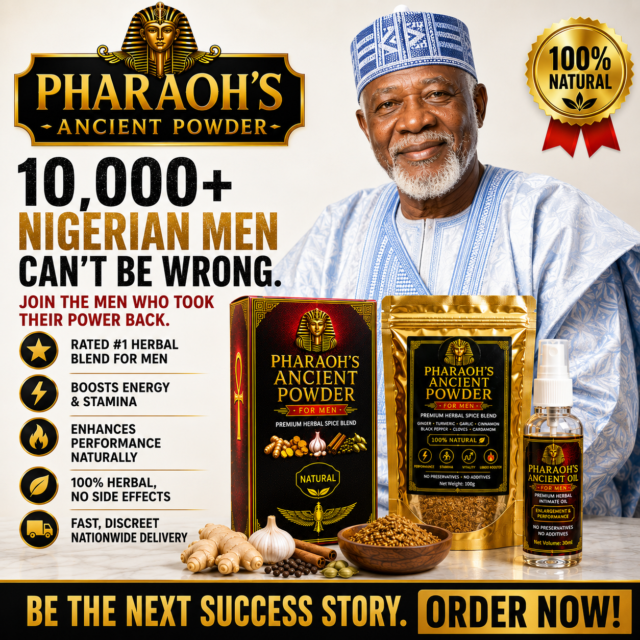 Pharaoh's Ancient Enlargement Oil